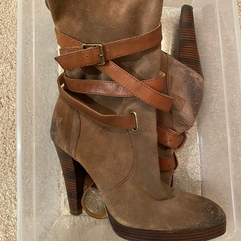 Frye brown boots